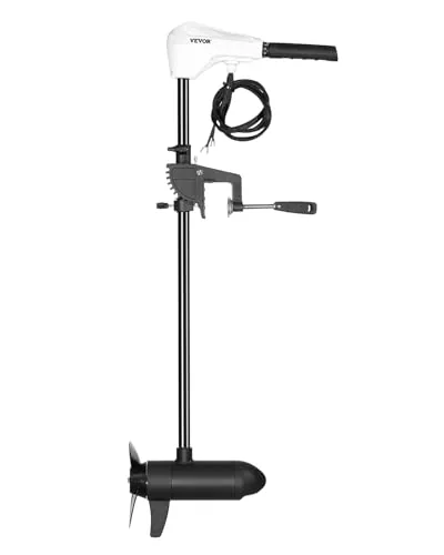 VEVOR 24V 86lb Thrust Transom Trolling Motor 36in Shaft