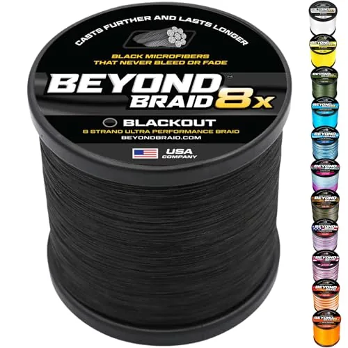 Beyond Braid Blackout 8X 300yd 30LB No-Fade Braid