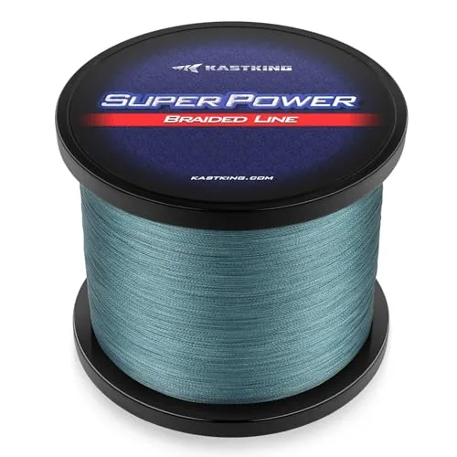KastKing SuperPower Braided Line Gray 15LB 150Yds