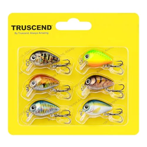 TRUSCEND Squarebill Crankbait Shallow Water Bass Lure