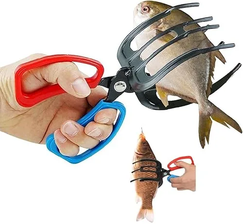 LEIXSTAR 3-Claw Fish Gripper Pliers Trigger-Lock Handle