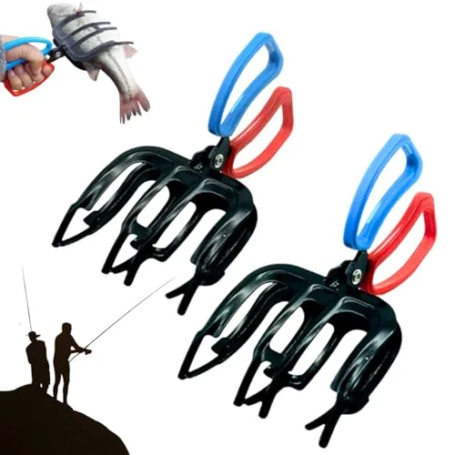 Pomeyard 3-Claw Fish Gripper with Metal Pliers Combo