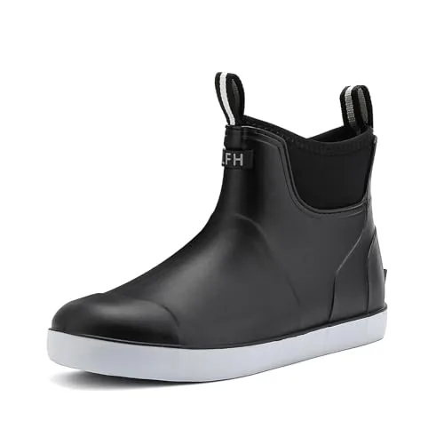 CKWLXQY Men's Waterproof Ankle Deck Boot Anti-Slip