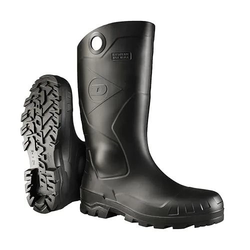 Dunlop Chesapeake PVC Rain Boots Wide Calf USA-Made