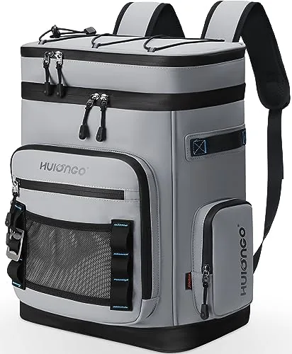 Hulongo 30L Insulated Cooler Backpack 48-Can Capacity