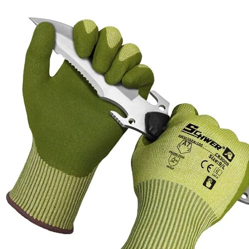 Schwer CR3009 ANSI A7 Cut Resistant Gloves 2-Pack