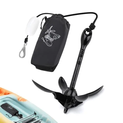 Alpinista 3.5 lb Folding Kayak Anchor with 40 ft Rope