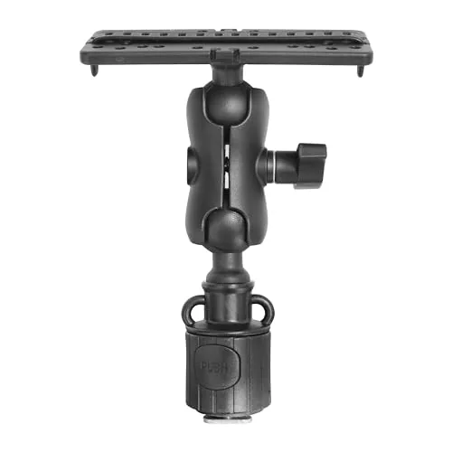 KUNPENG 360 Ball-Mount Fish Finder Bracket M6 Rail