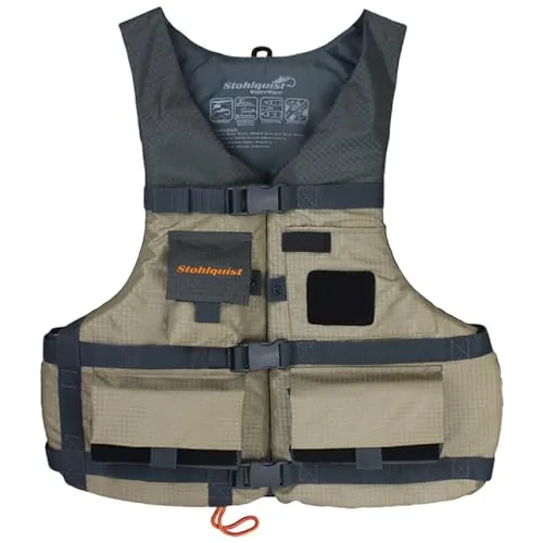 Stohlquist Spinner Fishing PFD High-Mobility Life Jacket