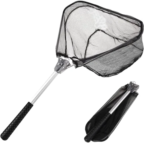 Yeahmart Collapsible Aluminum Landing Net 21-Inch