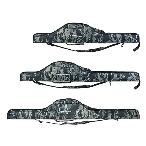 LEOFISHING Folding Rod Bag 120cm Waterproof Carry Case