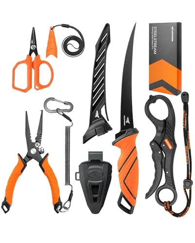 KastKing SteelStream 4-Piece Fishing Tool Set