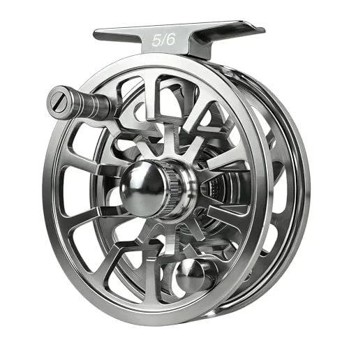 FREE FISHER Fly Reel 5/6 WT CNC Aluminum 2+1BB