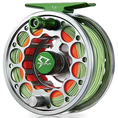 Piscifun Sword 5/6wt Pre-Loaded Fly Reel Gunmetal