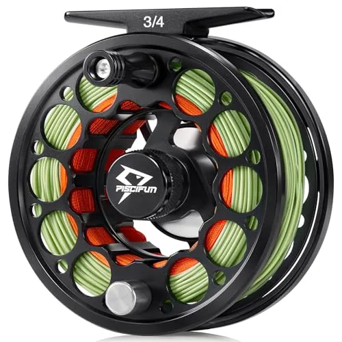 Piscifun Sword Fly Reel Pre-Loaded 3/4wt Aluminum