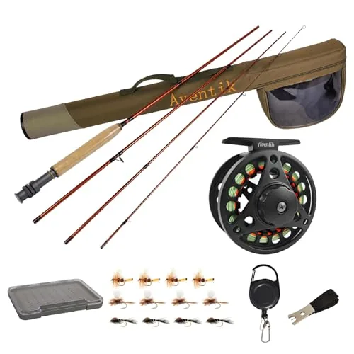 Eupheng Aventik 9ft 5/6wt Complete Fly Fishing Starter Kit