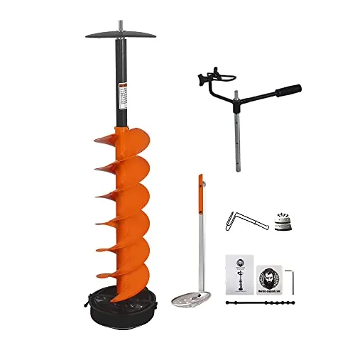 Nordic Legend E-Drill Lite 6-Inch Nylon Ice Auger Combo