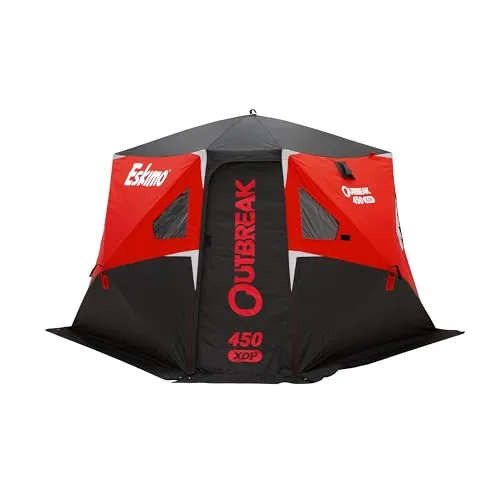 Eskimo Outbreak 450XDP 4-5 Person Pop-Up Ice Shelter