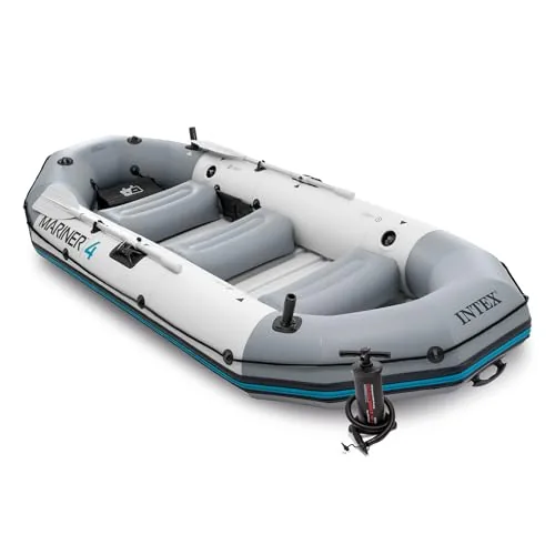 Intex Mariner 4 Inflatable Boat Set with Pump