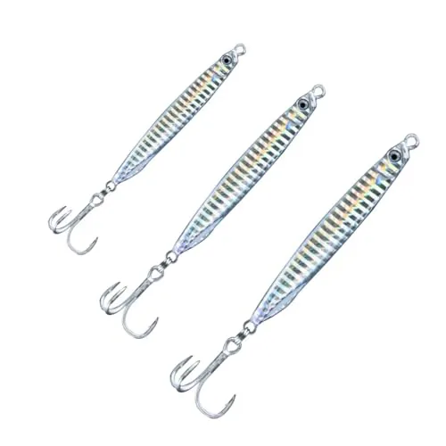 Navicatch Diamond Jigs Atlantic Silverside 3-Pack Saltwater