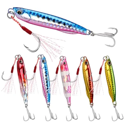 Tripquips 30g Saltwater Spoon Jigs 5-Pack