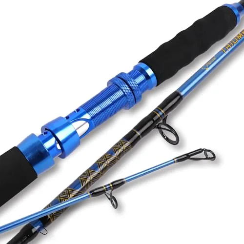 Fiblink 5'6" Saltwater Jigging Spinning Rod Heavy 80-120lb