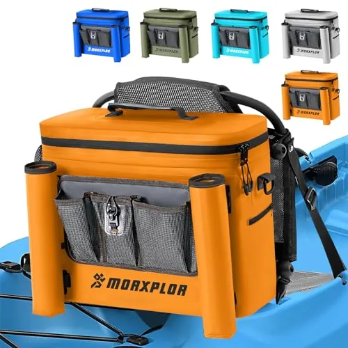MORXPLOR 12L Kayak Seat-Back Cooler Orange
