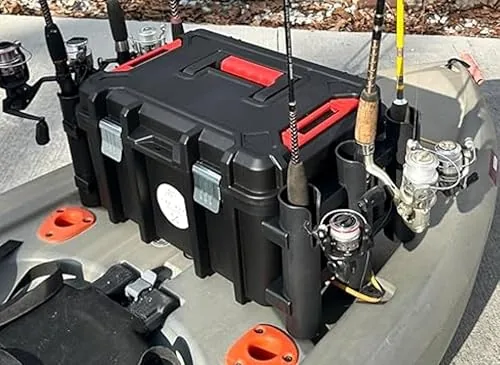 Maximize Adventure Kayak Fishing Crate 6-Rod Holder
