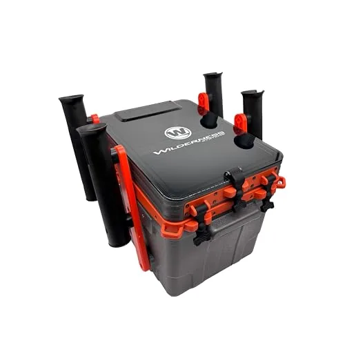 Wilderness Systems Kayak Crate 4 Rod Holder Tackle Box