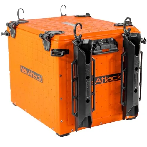 YakAttack BlackPak Pro 13x16 Fishing Crate Orange
