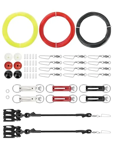 BLUEWING Triple Outrigger Rigging Kit Model B All-in-One