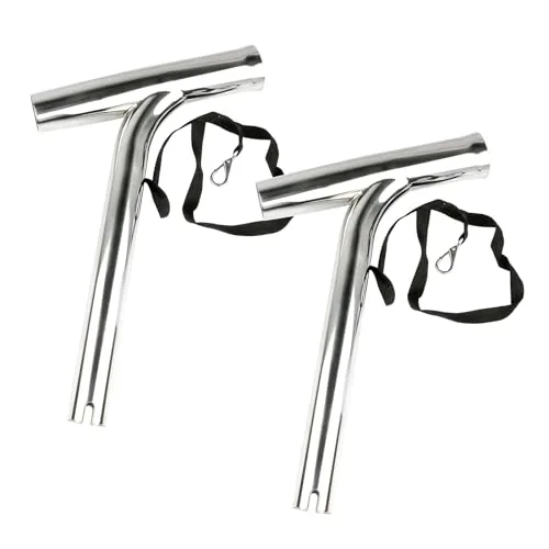 Hoffen 316 SS Outrigger Rod Holders 2-Pack Mirror Polish