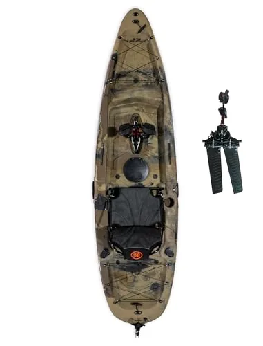 BKC Brooklyn 12.0 Pro Pedal Kayak with Rudder
