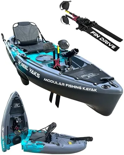 Reel Yaks Raptor 9.5ft Modular Pedal Kayak