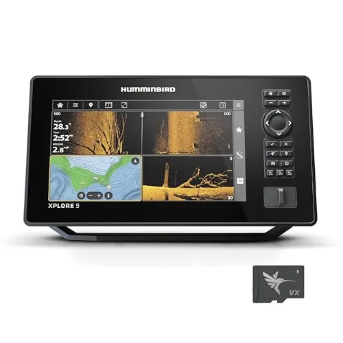 Humminbird XPLORE 9 MEGA Side Imaging+ Fish Finder