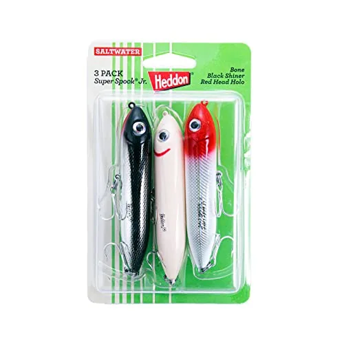 Heddon Super Spook Jr Saltwater 3-Pack Topwater