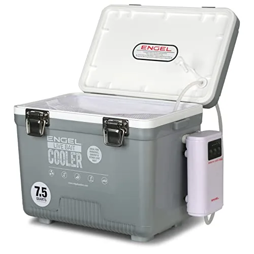 ENGEL 7.5Qt Live Bait Cooler PRO with USB-C Aerator