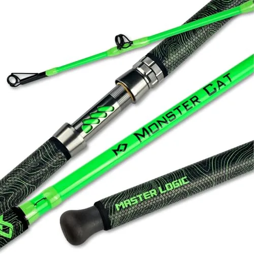MASTER LOGIC Monster Catfish Rod 7ft MH Glow-Dark