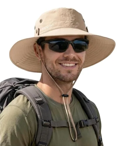 FURTALK Wide Brim Bucket Hat UPF Sun Protection