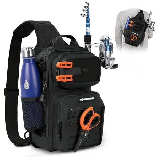 KastKing BlowBak Sling Bag with Rod Holder