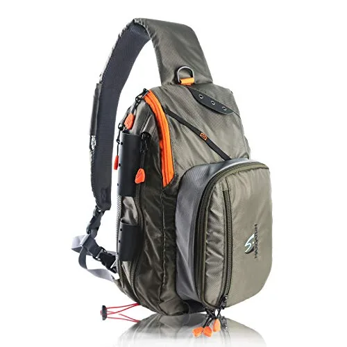 Maxcatch Fly Fishing Sling Pack 15.4in Shoulder Bag