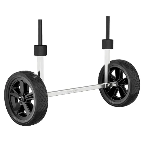 GanFindX Kayak Cart 240 lb Stainless Steel Scupper-Mount
