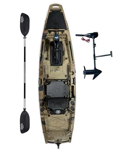 BKC Brooklyn 10.5 Pro Motorized Fishing Kayak