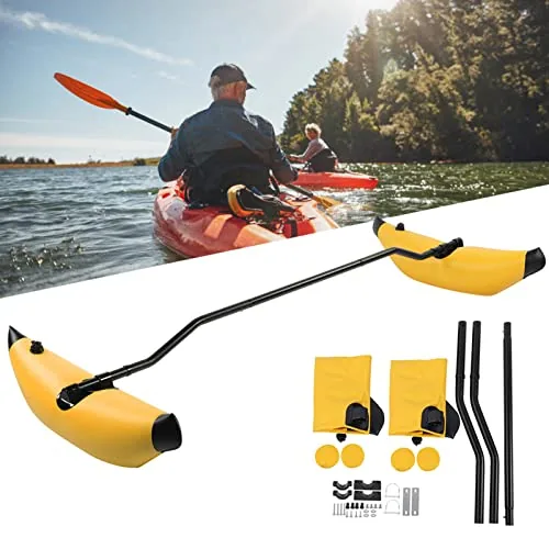 DAUERHAFT Inflatable Kayak Outrigger Stabilizer Kit