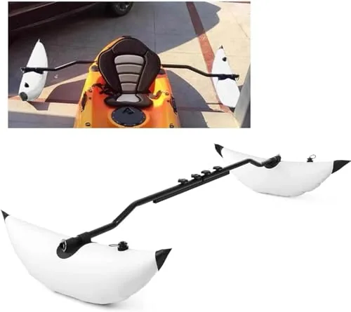 DAUERHAFT Inflatable Kayak Outrigger Stabilizer Kit