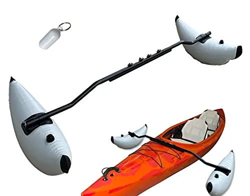 Pactrade Marine Kayak Outrigger Stabilizer System PVC Float