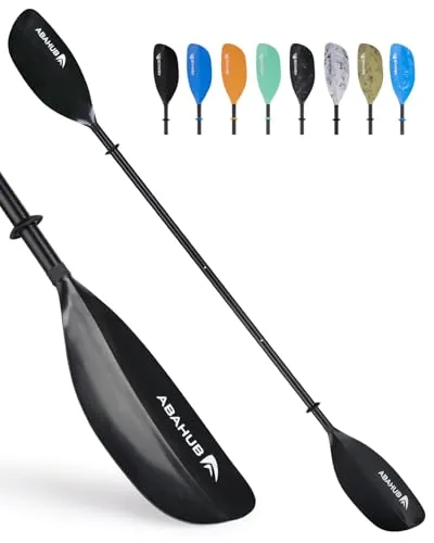 Abahub 210-230cm Adjustable 3-Piece Kayak Paddle