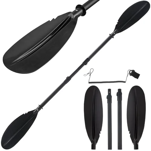 Greeily Telescoping Kayak Paddle 70-95in with Leash