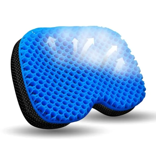 NEW-Vi Double-Layer Gel Kayak Seat Cushion