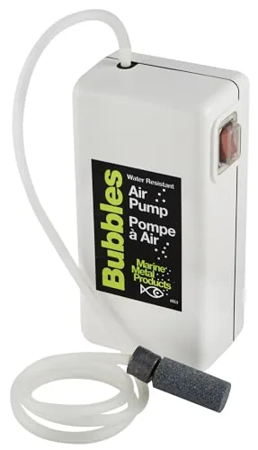 Marine Metal B-3 Bubbles Battery Aerator, 3-Gal